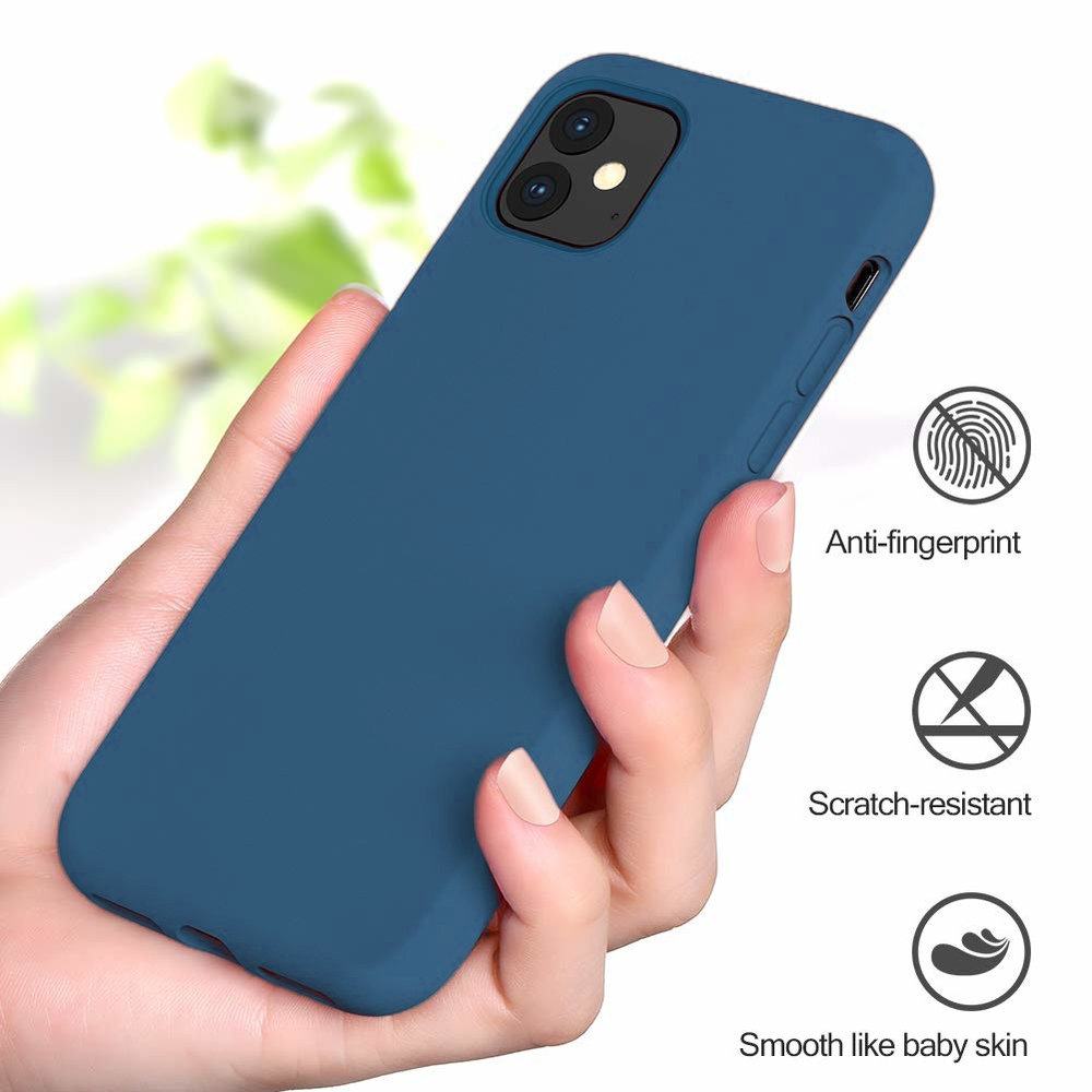 ShieldCase® ShieldCase Silicone case iPhone 11 (blauw)