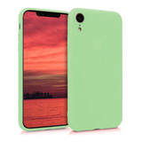 ShieldCase® Siliconen hoesje met camera bescherming iPhone Xr (lichtgroen)