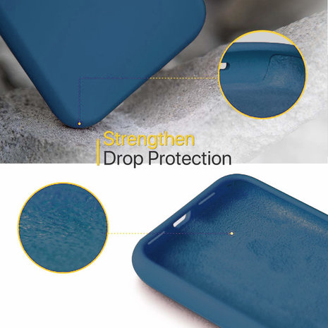 ShieldCase® ShieldCase Silicone case iPhone 11 Pro (blauw)