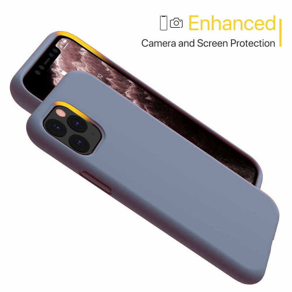 ShieldCase® ShieldCase Silicone case iPhone 11 Pro Max (lavendel grijs)