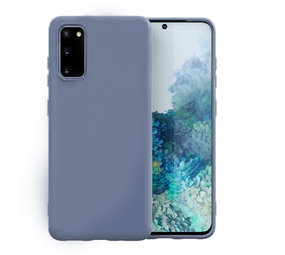 ShieldCase® Samsung Galaxy S20 hoesje siliconen (lavendel grijs)