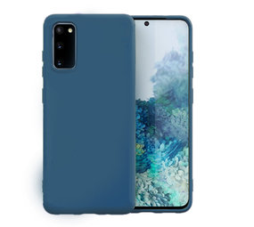 ShieldCase® Samsung Galaxy S20 hoesje siliconen (blauw)