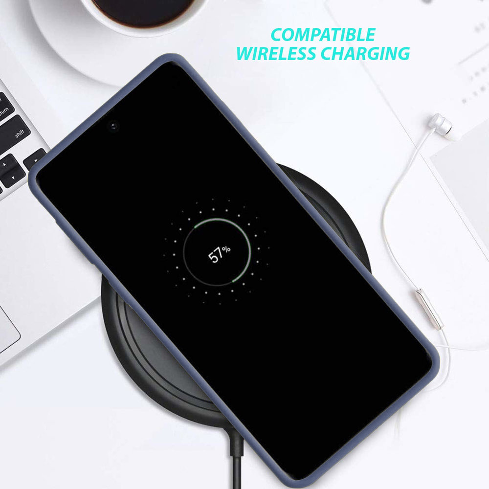 ShieldCase® Shieldcase siliconen hoesje Samsung Galaxy S20 Ultra (lavendel grijs)