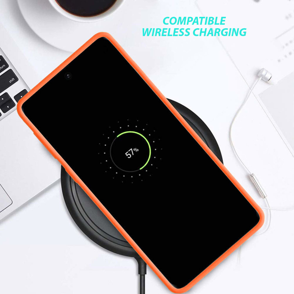 ShieldCase® Shieldcase siliconen hoesje Samsung Galaxy S20 Ultra (oranje)