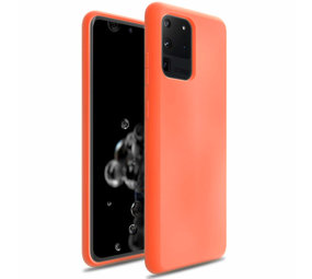 ShieldCase® Siliconen hoesje Samsung Galaxy S20 Ultra (oranje)