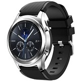 Samsung Gear S3 siliconen bandje (zwart)
