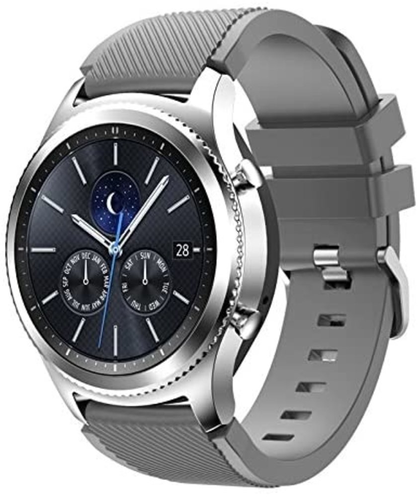 Samsung Gear S3 siliconen bandje (grijs)