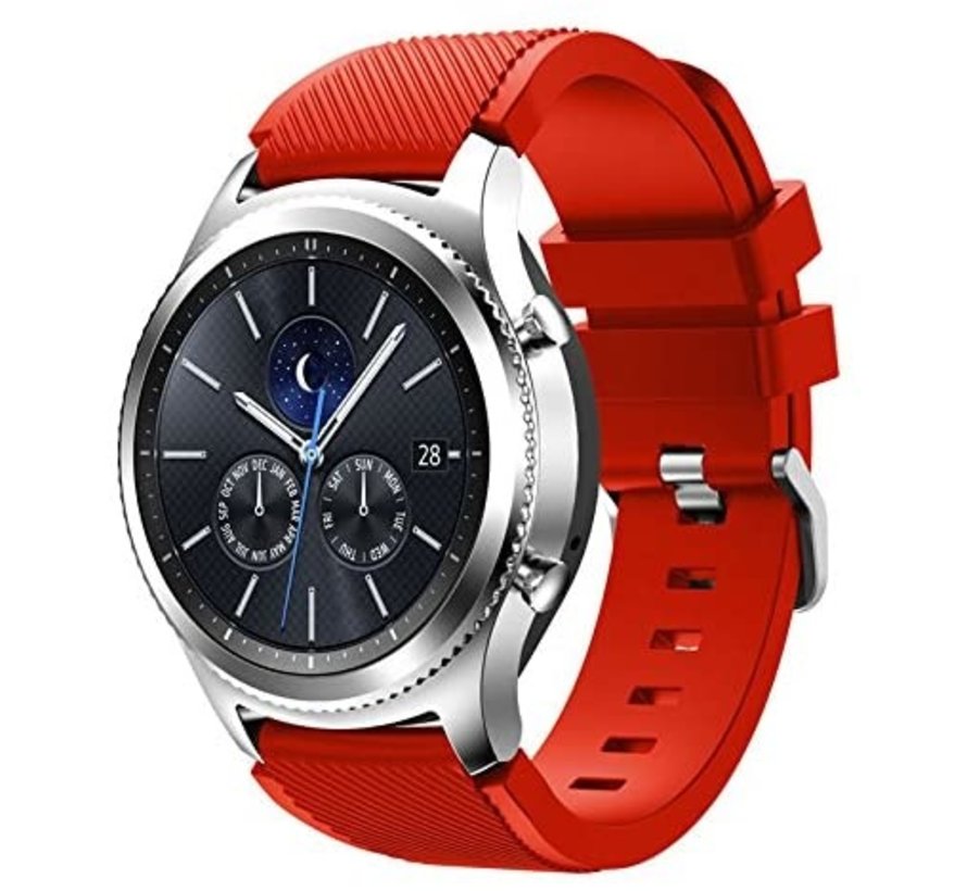Samsung Gear S3 siliconen bandje (rood) - Phone-Factory