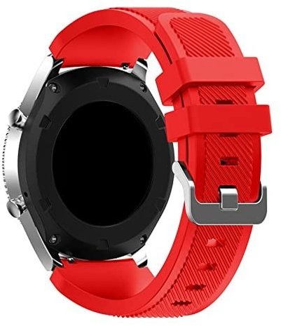 Samsung Gear S3 siliconen bandje (rood)