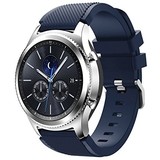 Samsung Gear S3 siliconen bandje (donkerblauw)