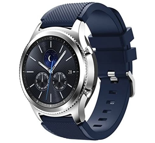 Samsung Gear S3 siliconen bandje (donkerblauw) - Phone-Factory