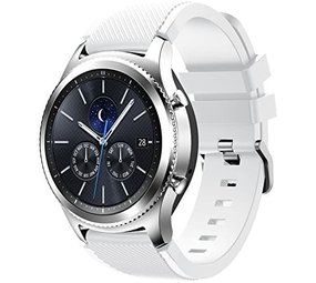Samsung Gear S3 siliconen bandje (wit)