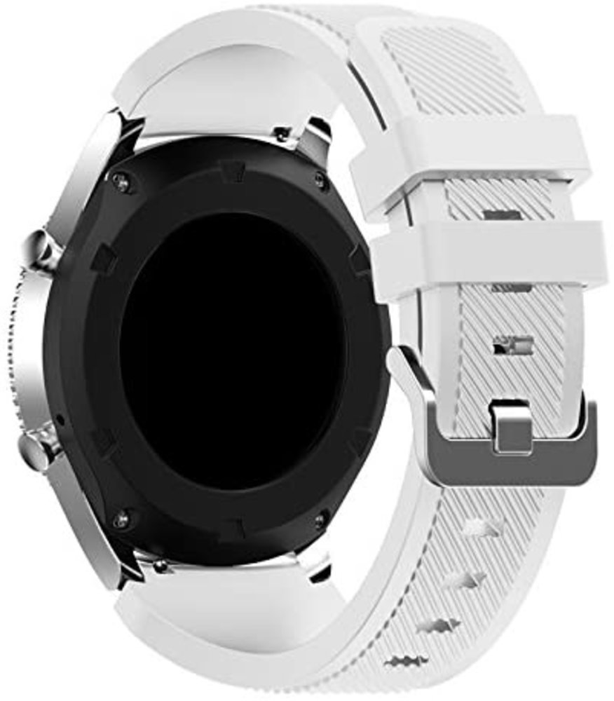 Samsung Gear S3 siliconen bandje (wit)