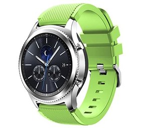 Samsung Gear S3 siliconen bandje (lichtgroen)