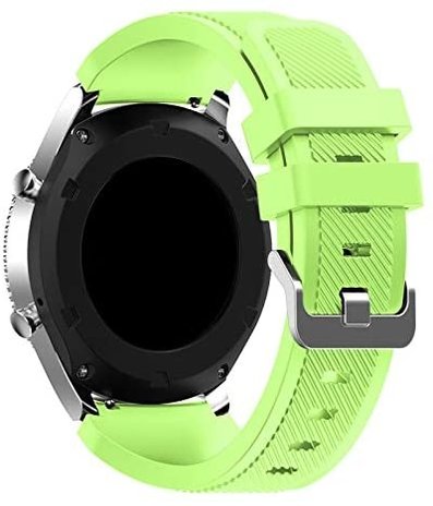 Samsung Gear S3 siliconen bandje (lichtgroen)
