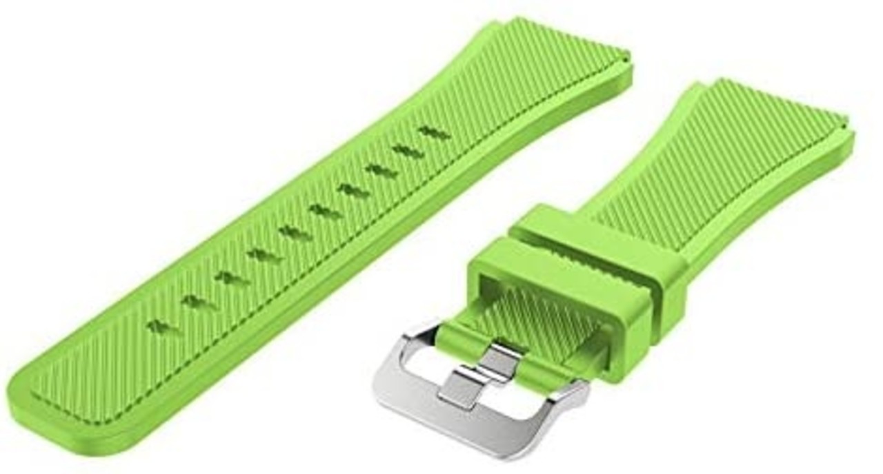 Samsung Gear S3 siliconen bandje (lichtgroen)