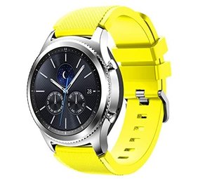 Samsung Gear S3 siliconen bandje (geel)