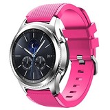 Samsung Gear S3 siliconen bandje (knalroze)