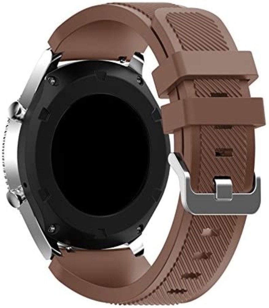 Samsung Gear S3 siliconen bandje (koffiebruin)