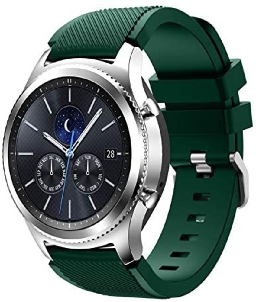 Samsung Gear S3 siliconen bandje (legergroen)