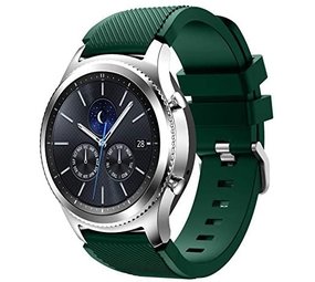 Samsung Gear S3 siliconen bandje (legergroen)