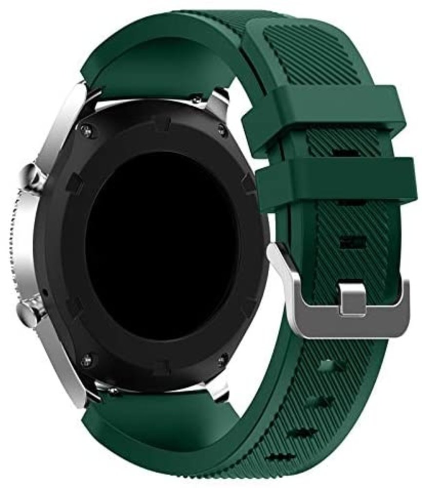 Samsung Gear S3 siliconen bandje (legergroen)