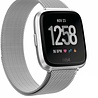Fitbit Versa Milanese band (zilver) Fitbit Versa Milanese band (zilver)