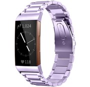 Fitbit Charge 4 stalen band (paars)