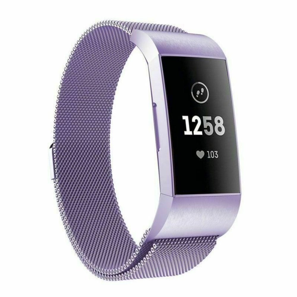 Fitbit Charge 4 Milanese band (lila) Fitbit Charge 4 Milanese band (lila)