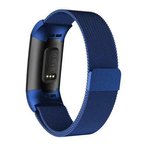 Deens speelplaats Wet en regelgeving Fitbit Charge 4 Milanese band (blauw) - Phone-Factory
