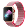 Apple Watch nylon loop band (roze) Apple Watch nylon loop band (roze)