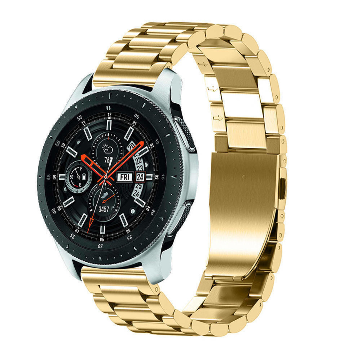 Samsung Galaxy Watch stalen band goud Phone Factory