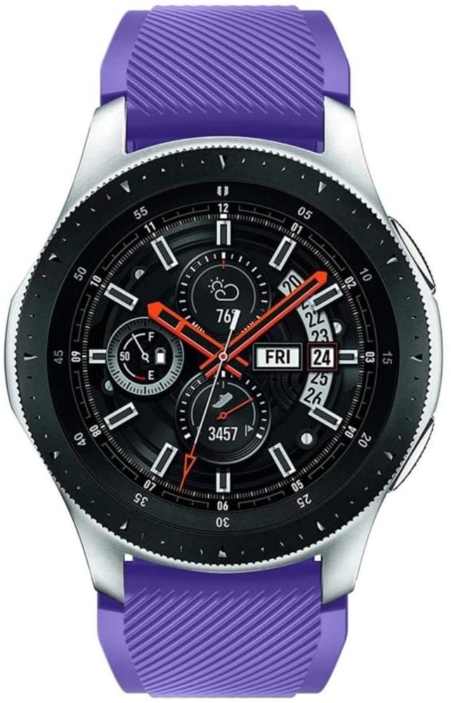 Samsung Galaxy Watch silicone band (paars)