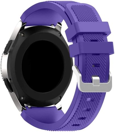Samsung Galaxy Watch silicone band (paars)