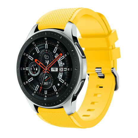 Samsung Galaxy Watch silicone band (geel)