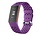 Fitbit Charge 4 siliconen bandje met gaatjes (donkerpaars)
