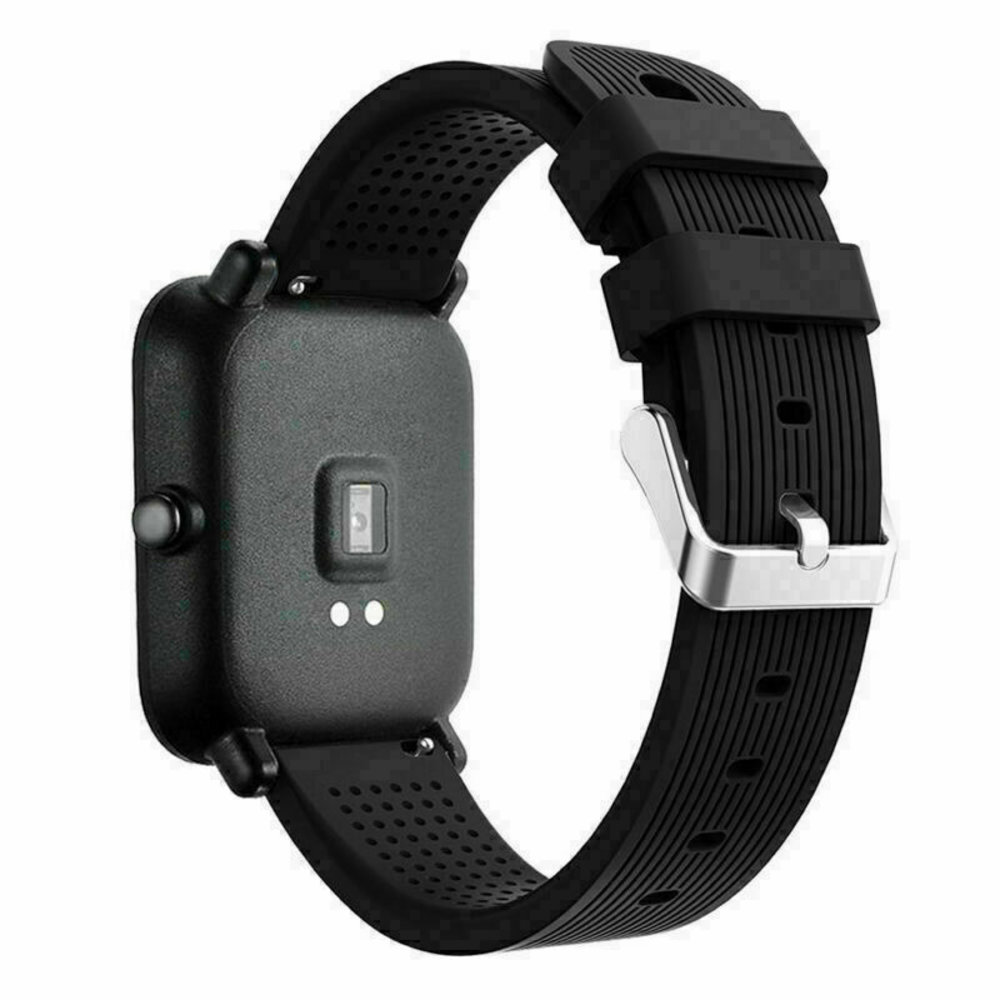Xiaomi Amazfit Bip silicone band (zwart)