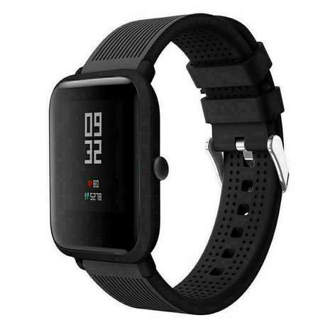 Xiaomi Amazfit Bip silicone band (zwart)