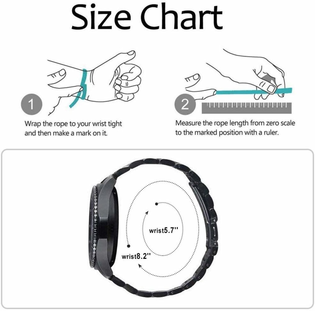 Polar Vantage M stalen band (zwart) Polar Vantage M stalen band (zwart)