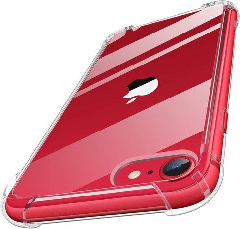 ervaring stijfheid vliegtuig Doorzichtig shock hoesje iPhone SE 2020 - Phone-Factory