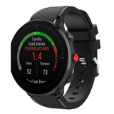 Polar Vantage M silicone band (zwart)