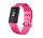 Fitbit Charge 4 siliconen bandje met gaatjes (roze)