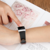 Fitbit Charge 3 leren vrouwenbandje (zwart) Fitbit Charge 3 leren vrouwenbandje (zwart)