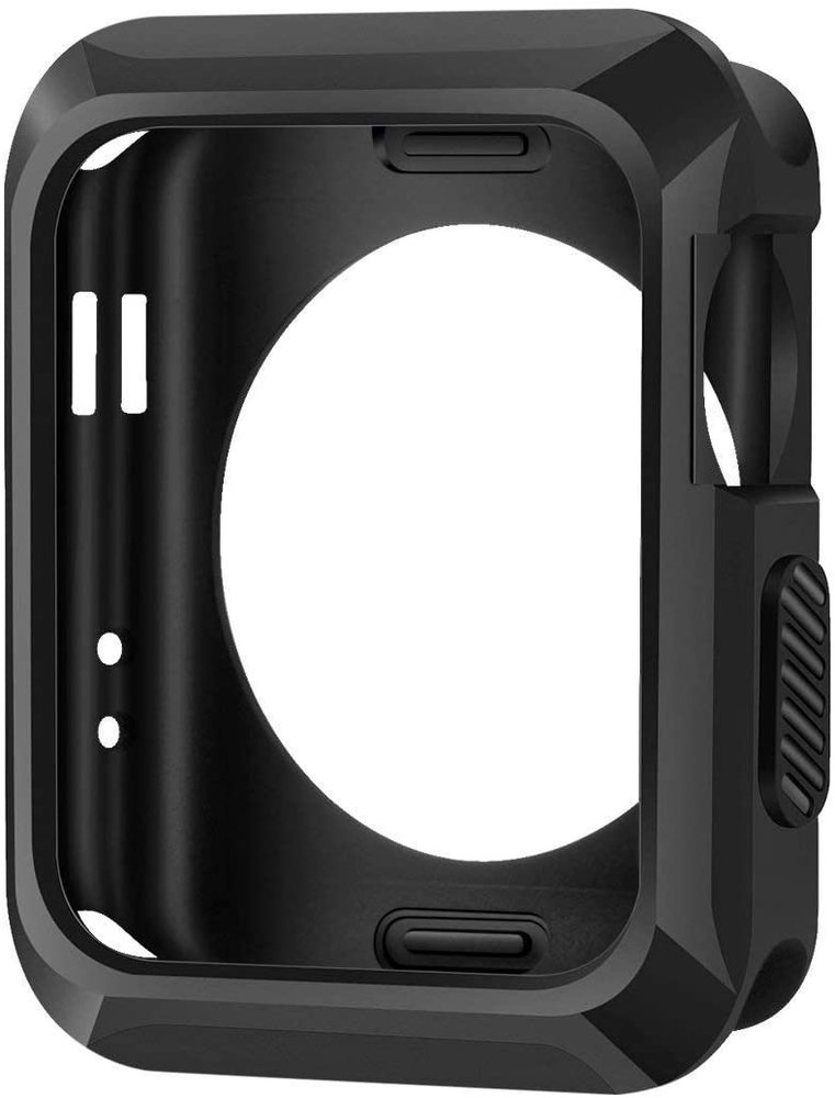 Apple Watch silicone shockproof case (zwart)