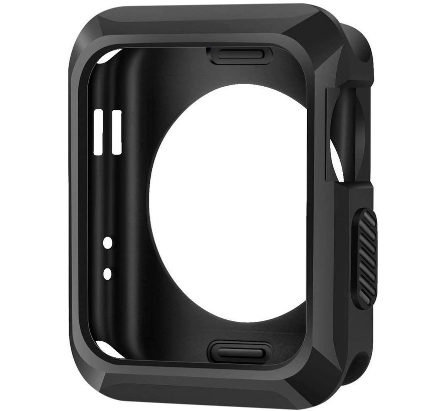 Apple Watch silicone shockproof case (zwart)