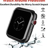 Apple Watch silicone case (zwart-metalic) Apple Watch silicone case (zwart-metalic)