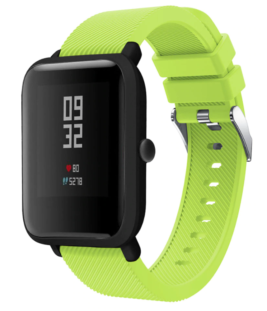 Xiaomi Amazfit Bip silicone band (lichtgroen)