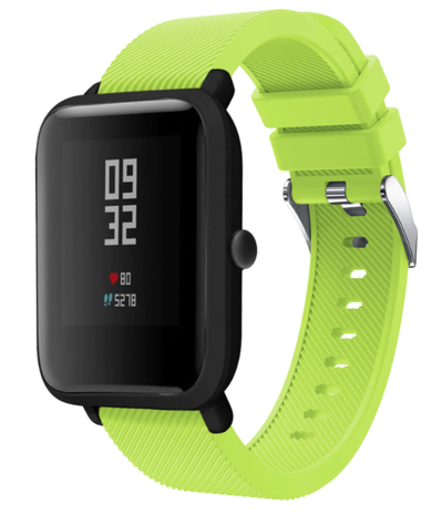 Xiaomi Amazfit Bip silicone band (lichtgroen)