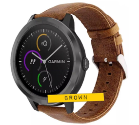 Garmin Vivoactive 3 bandje leer (bruin) Garmin Vivoactive 3 bandje leer (bruin)
