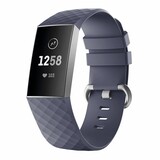 Fitbit Charge 4 silicone band (grijsblauw)